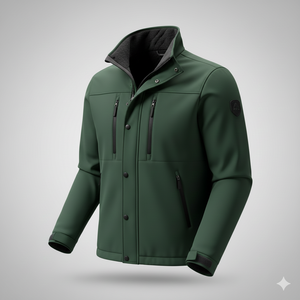 Veste Softshell Homme Femme Imperméable Coupe-Vent Respirante Veste d'extérieur Personnalisation disponible Vente en gros OEM - Product Image 6