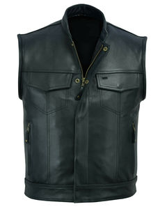 Chaleco de cuero personalizado de alta calidad de Maximize Wear, Top transpirable de buen diseño para vestir a la moda de invierno - Product Image 1