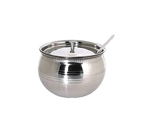 Salero de acero inoxidable para la cocina, cuenco moderno para sal y pimienta, utensilios de mesa, precio barato, superventas - Product Image 2