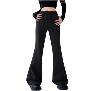 Pantalon de survêtement décontracté ample en molleton 100 % coton pour homme, coupe large, taille plus, avec cordon de serrage, 310g, vente en gros - Product Image 2