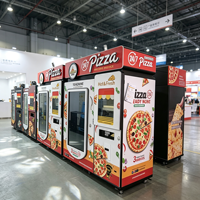 Sistema de Cocina Comercial de Ahorro Energético para Tiendas Minoristas Interiores y Lugares de Servicio Público, Máquina Expendedora de Pizza