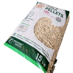 Pellets de madera ENplus-A1 de roble en forma de trozos, 1.5% de ceniza, 99.9J de calorías, combustible de combustión prolongada para cocinar, madera pura de pino, bolsa europea. - Product Image 1