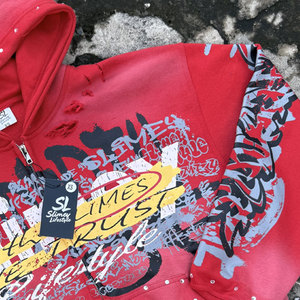 เสื้อมีฮู้ดสำหรับผู้ชายผ้าฝ้ายมีฉลากตามสั่งใหม่ล่าสุด - Product Image 3