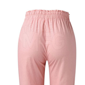 2024 Latest Design <b>Women's</b> <b>Trousers</b> High Quality Cotton Mid Waist Breathable and Comfortable to Wear Fashionable <b>Loose</b> Fit - Product Image 6