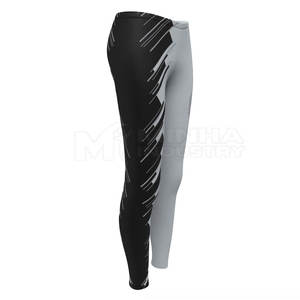 2025 Best Design Women Yoga <b>Leggings</b> Elastic <b>Waist</b> Solid High Quality Breathable Plus Size Custom New <b>Low</b> Price Made in Pakistan - Product Image 4