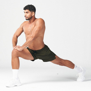 Short de sport d'été en coton pour hommes séchage rapide Stretch décontracté plage basket Gym Fitness course survêtement pantalon de survêtement à la mode - Product Image 4