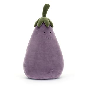 Jellycat Vivacious Vegetable Aubergine Toy, Grande taille 15,5 pouces - Product Image 1
