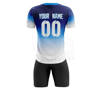 Football France de football respirant à séchage rapide avec logo personnalisé de haute qualité, maillots de football, ensemble d'uniformes à sublimation pour club de football - Product Image 2