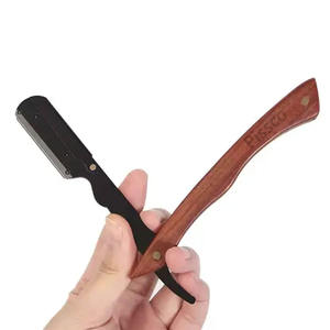 Rasoir de barbier à lame droite Pissco, fabricant de premier plan, pour la coupe de la barbe et le rasage des hommes, rasoir simple pour barbier. - Product Image 4