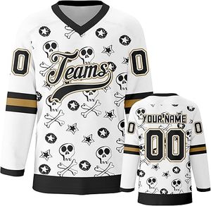 Camiseta de hockey sobre hielo personalizada 2025 uniformes transpirables de alta calidad para equipos, clubes y propietarios de marcas - Product Image 1