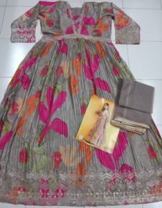 ที่มีคุณภาพสูงการออกแบบที่ไม่ซ้ำกันปากีสถานปากีสถาน salwar kameez กับ dupatta และ Palazzo ที่มีจำหน่ายในราคาที่ดีที่สุดจากอินเดีย - Product Image 5