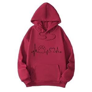 Mode navettage Simple pulls femmes couleur dégradé sweats 2024 décontracté à manches longues ample col rond sweats à capuche automne - Product Image 5