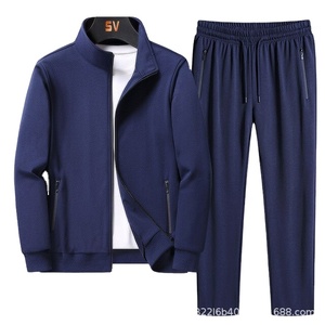 Winter Hooded Casual Sportswears Gym Fitness <b>Tech</b> Fleece Training Tracksuit Unisex Two Piece Set Jogging Suit - Product Image 6