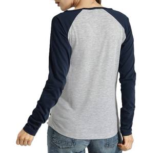 2024 nouveauté Design de mode femmes T-shirts haute qualité Logos respirant T-Shirts double couleur à manches longues confortable - Product Image 2