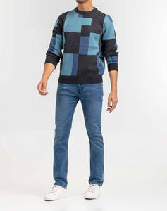 Pulls pour hommes respirants, ODM, coton, sweat-shirts unis, matériaux originaux, sweat-shirts pour hommes, vêtements de sport, pulls à col rond - Product Image 3