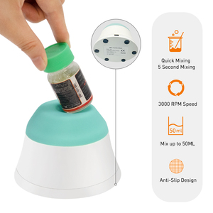 Mezclador de Esmalte de Uñas Portátil WEST TUNE OEM, Mini Mezclador de Gel Vortex, Pantalla Retroiluminada, Control Táctil, 1 Año de Garantía - Product Image 4