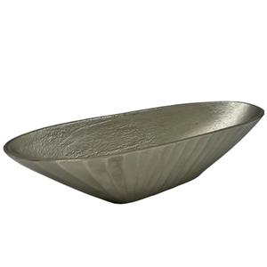 Handcrafts Leaf <b>Bowl</b> Dates Dryfruits <b>Serving</b> Dish Decorative Metal <b>Bowls</b> Holiday <b>Christmas</b> Table Decor American <b>Bowl</b> Made-India - Product Image 3