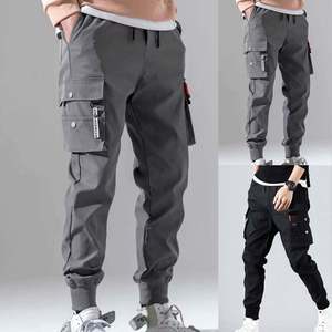 Hot Summer Sale New Multi-Pocket <b>Cargo</b> <b>Pants</b> Custom Elastic Plus Size Men's <b>Pants</b> & Trousers <b>Cargo</b> Trousers - Product Image 6
