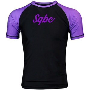 High Quality OEM Design Sports Compression <b>Rash</b> <b>Guard</b> Full Custom Sublimation MMA <b>Rash</b> <b>Guard</b> Top Quality <b>Bjj</b> Protection - Product Image 1