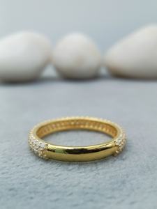 แหวนหมั้นเพชรโมอิส14K/18K รูปหัวใจสีทองสำหรับของขวัญสเตอร์ลิงรับประกันความพึงพอใจใน100% - Product Image 6