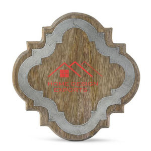 Assiette de service en bois de dernière conception de vente chaude pour la maison, l'hôtel et le restaurant utilisent une assiette de chargeur en bois de conception personnalisable - Product Image 4