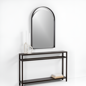 Miroir mural décoratif en corne fait à la main, élégant, rond, de luxe, pour les chambres à coucher et les halls - Product Image 5