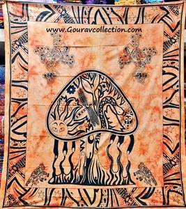 POTLY OLD MUSHROOM Sábanas Decorativas para el Hogar, Tapices, Decoraciones Colgantes de Pared para el Hogar y Regalos GC-TPDB-300 - Product Image 2