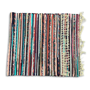 สินค้าขายดีพรมปูพื้นเพิ่มพื้นที่ของคุณด้วยพรมเศษผ้าทำด้วยมือจากเวียดนาม - Product Image 1