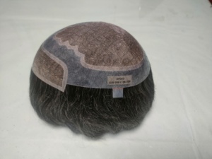 Apolo Model Kinky Straight and Deep Wave Toupee Peluca Remy Hair Grade para hombres-Colección de cabello indio de Bangladesh - Product Image 2