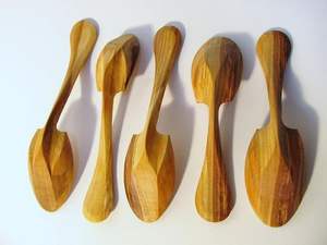 ECO Natural Teak or Acacia <b>Wooden</b> Kitchen Utensils Set with 10-Piece <b>Spoons</b> <b>Spoon</b> Rest & Utensils Holder-Dishwasher Safe - Product Image 3