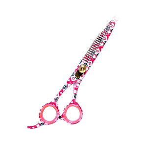 2025 Salon professionnel coupe de cheveux lame droite ciseaux amincissants avec poignée en acier inoxydable prix sain outil de beauté - Product Image 1