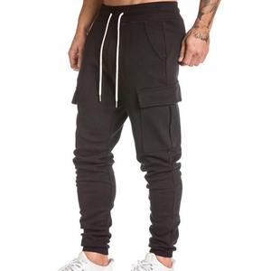 2025 Low Price Dark Wash <b>Men's</b> Casual <b>Trouser</b> Comfortable Quick Dry Breathable Polyester/Cotton OEM Custom Design <b>Trousers</b> - Product Image 5