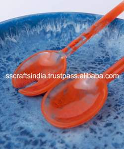 Couverts élégants en résine faits à la main pour la maison, la cuisine, la collection de vaisselle, les hôtels et les restaurants - Product Image 2