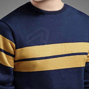 Wholesale Custom Premium Plain <b>Sweater</b> 100% Cotton Sweat Shirt Plain Pullover Men <b>Crewneck</b> Sweatshirt - Product Image 3