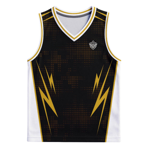 Custom Mens Summer Basketball Jersey Set Sleeveless V-neck Tank <b>Top</b> Shorts Quick Dry Breathable <b>Mesh</b> Team Sports Uniform - Product Image 3