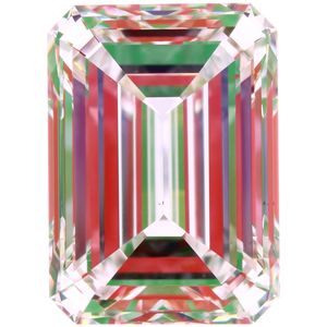 Igi ได้รับการรับรองจากห้องปฏิบัติการสร้างเพชร CVD สีขาวหลวมมรกตตัดสดใส3.00กะรัต D สีขาว VVS2ความคมชัดดีเยี่ยมขัดจำนวนมาก - Product Image 3