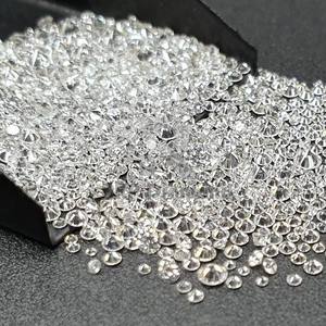 Diamants naturels bruts polis brillants certifiés IGI, pureté SI, couleur G-H, taille 1,8-2,7 mm, 0,025-0,072 ct pour la joaillerie - Product Image 5