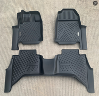 Accessoires intérieurs pour pick-up D-Max 2024-2025, tapis de sol de voiture, tapis de sol en TPE sur mesure pour Triton Hiace D-Nax