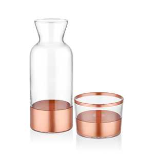 Pichet de chevet en cuivre Glam Set de vaisselle élégante Addition - Product Image 1