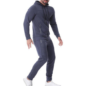 Conjunto Deportivo de Alta Calidad Personalizado, Pantalones Deportivos Holgados de Felpa de 420 g/m², 100% Algodón, y Sudadera con Capucha y Cremallera, Subido por Dress Sports - Product Image 1