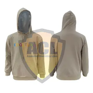 2024 Latest Men's Cotton Silk Lined Casual Pullover Satin Hooded Fashion Printing Logo Sweatshirt Hoodie With Silk Hood