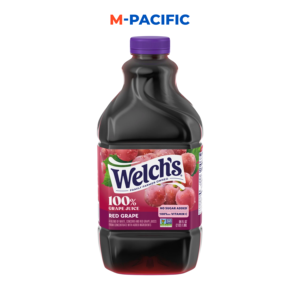 Prêt à expédier Welch's 100% Jus fabriqué aux États-Unis sans arômes artificiels 64oz de raisin rouge - Product Image 4