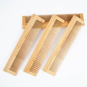 Brosses à cheveux en bambou peignes jetables respectueux de l'environnement avec utilisation pour avion restaurant station hôtel kit personnel - Product Image 6