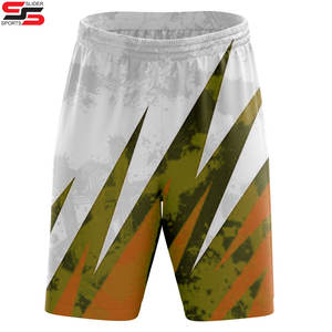 Haute qualité Logo personnalisé Gym Spandex/coton maille Shorts taille élastique séchage rapide respirant exercice entraînement entraînement Shorts hommes - Product Image 5