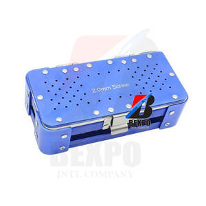 Estante para tornillos para huesos Instrumentos ortopédicos veterinarios Tornillo para huesos 1,5mm, estante de aluminio de 2,0mm - Product Image 2