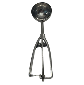 Cuchara para dulces de comida de acero inoxidable hecha a mano de plata, cuchara para hielo de Metal fundido, multifuncional - Product Image 2