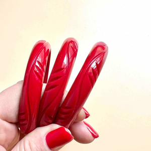 Ensemble de bracelets en résine écologiques de couleur personnalisée, bracelets de mode faits à la main, légers, durables, tendance, pour femmes, mariage, fête - Product Image 3