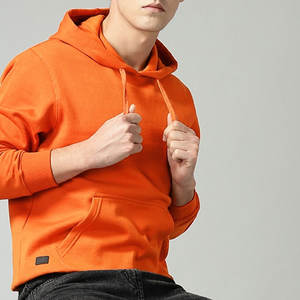 Alta Venta de calidad de los hombres de invierno de moda suave Puffer impresión 3D hecho a medida de algodón polar pulóver liso teñido poliéster/algodón - Product Image 5