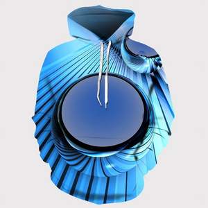 Pakistan Best Geometric 3D Printing <b>Hoodie</b> Casual Long-sleeved Sweatshirt <b>Hoodie</b> Male Street Shot Steel Ball <b>Hoodie</b> - Product Image 6