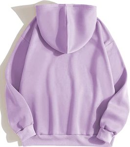 Hoodies pour femmes à la mode goutte épaule lettre graphique Y2K pull sweats avec capuche Streetwear décontracté Baggy Sportswear - Product Image 6
